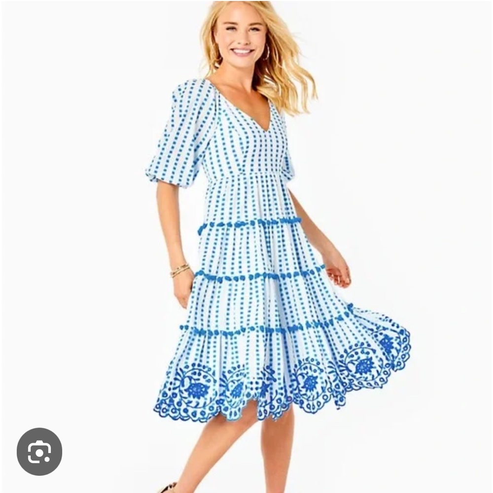 Lilly Pulitzer NWT Sidney Midi dress